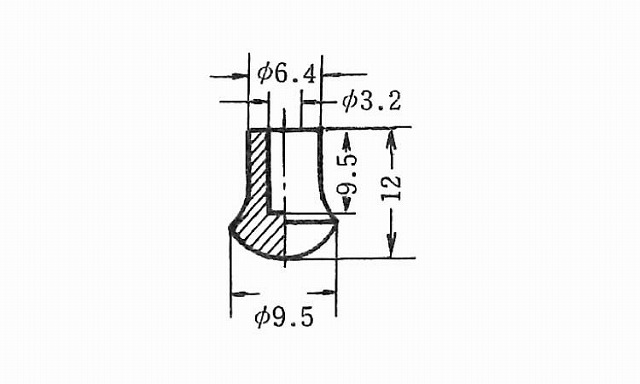 パイプ用ゴム脚　ＫＰ－１１３