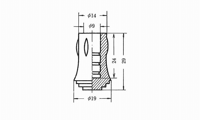 パイプ用ゴム脚　ＵＣＫＰ－１５