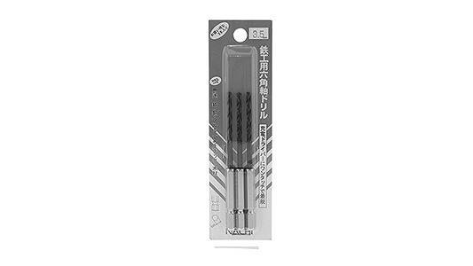 鉄工用六角軸ドリル　３Ｐ