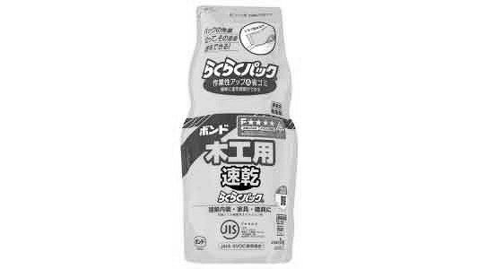 ボンド　木工用速乾らくらくパック