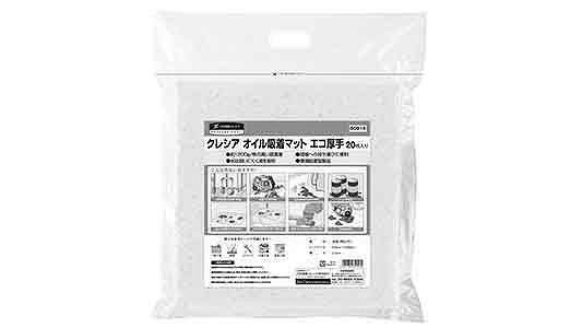 オイル吸着マット　エコ厚手２０入