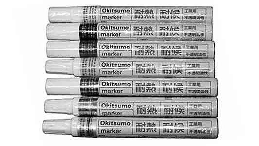 耐熱耐候マーカー（銀