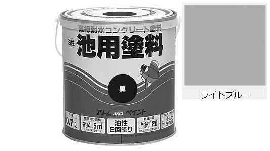 油性池用塗料（ライトブルー