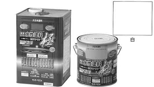 水性エコアクア　白