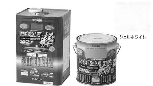 水性エコアクア　シェルホワイト