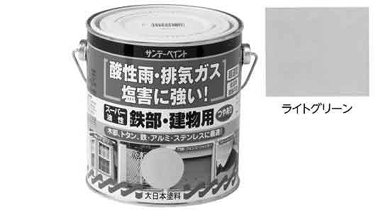 油性　鉄部・建物用ライトグリーン