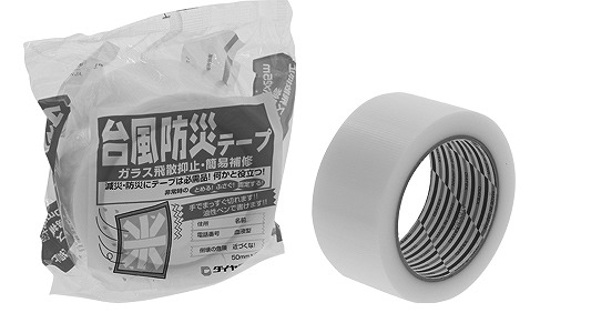 台風防災用テープ（ダイヤテックス