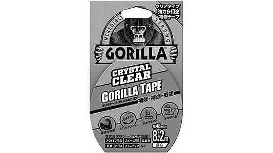 ゴリラテープ　クリスタルクリア