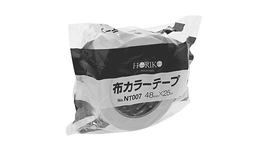 布カラーテープ　白　№ＮＴ００７