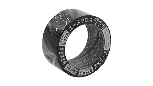 エースクロス０１１黒　片面