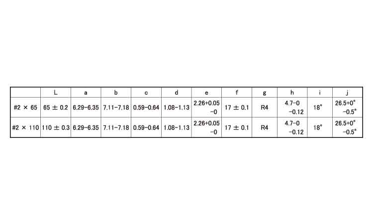 ピアスビット（＋）磁性有（２Ｐ規格