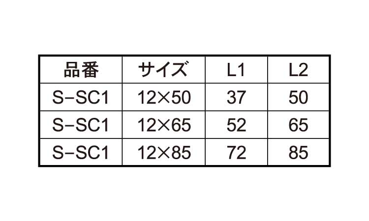 アジャストボルト（－）付規格