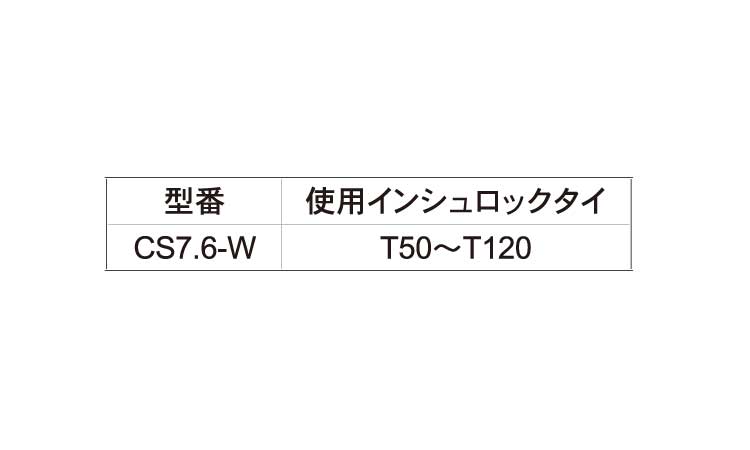 クロススペーサー規格