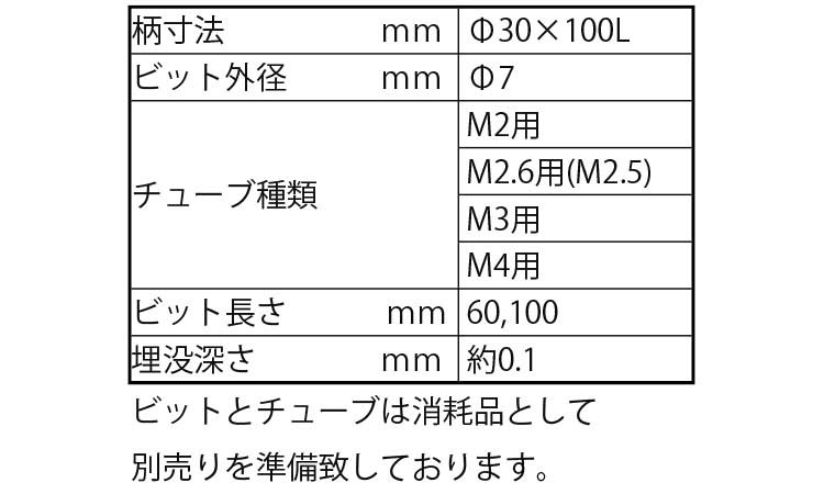 インサートドライバー（東海物産規格