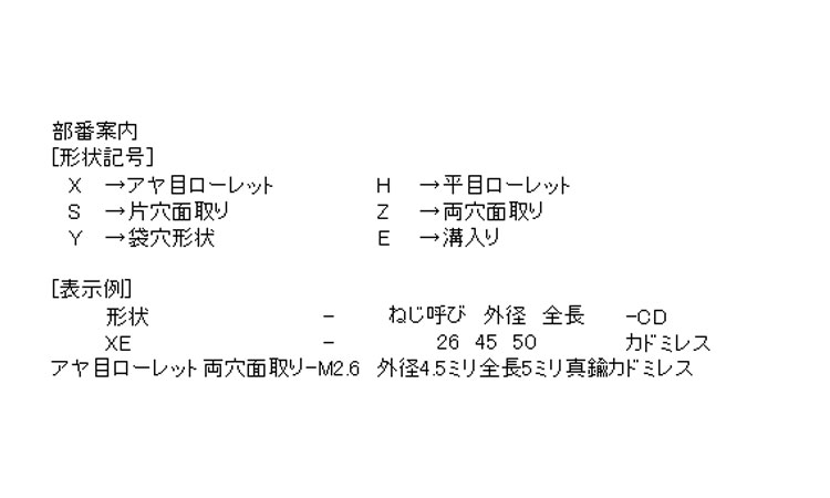 成型時インサート（ＸＺ（両面取り規格