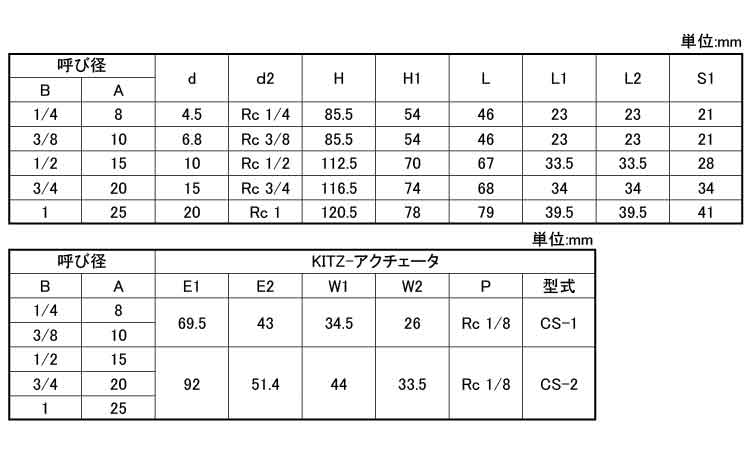 ボールバルブ（ＣＳ－ＴＮＥ規格