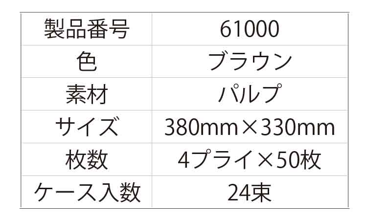 キムタオル（４つ折り４プライ旧品規格