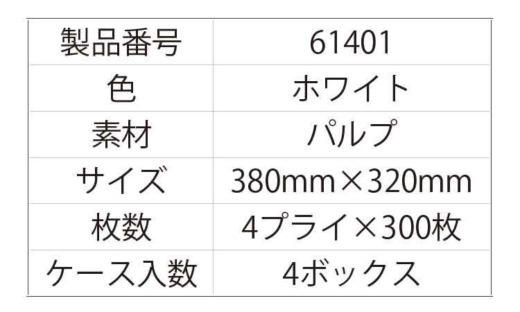キムタオル白（ＰＵツイン規格
