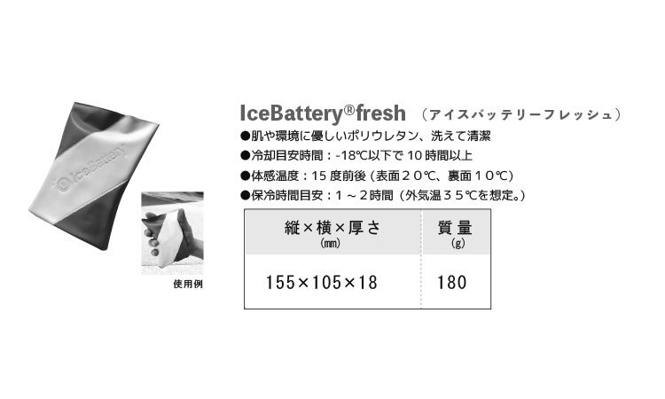 アイスバッテリーフレッシュ規格