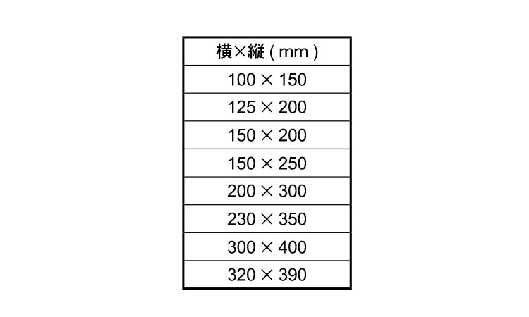 ポリエチレン袋厚み０．０８㎜規格