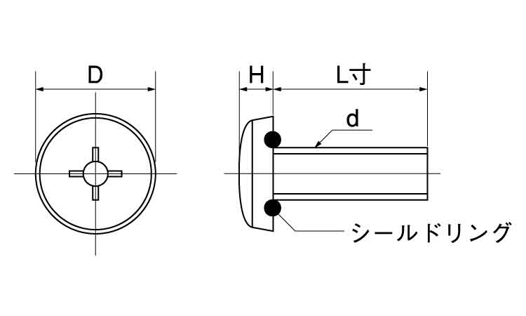（＋）シールビスバインドシリコン図面