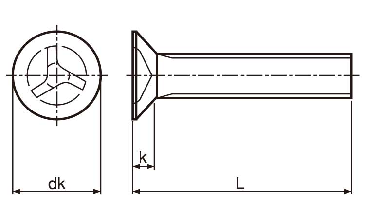 トライウィング　皿小図面