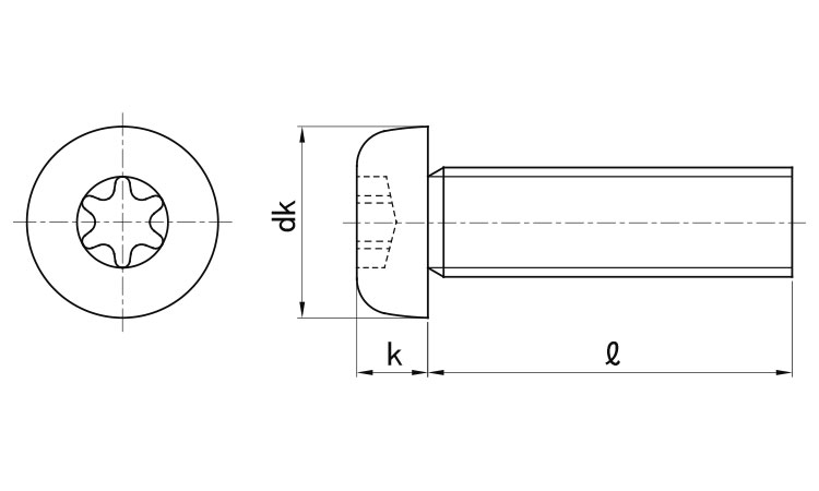 ＴＲＸ（ナベ小ねじ図面