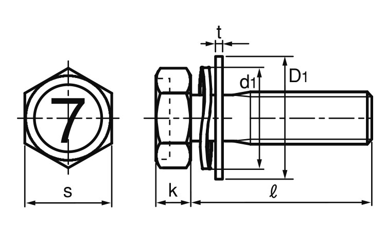 ７マーク　アプセット　ＳＰＤ＝３図面