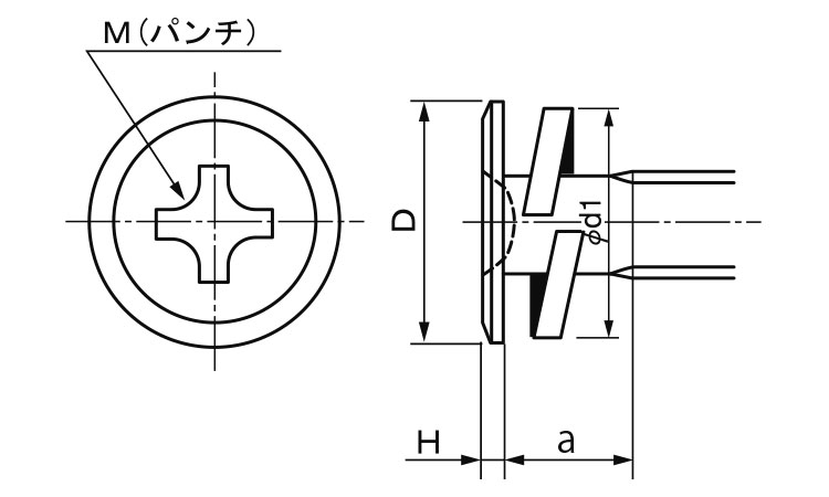 （＋）スリムヘッドＰ＝２図面
