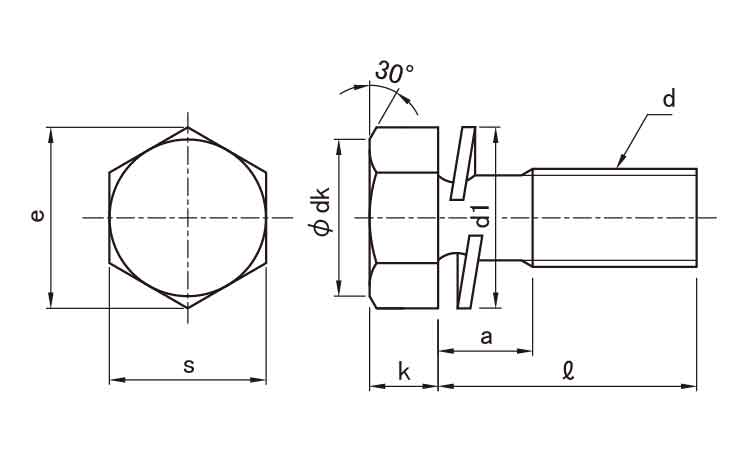 トリーマＰ＝２（金剛鋲螺図面