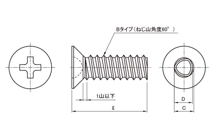 ０番１種（＋）Ｂタイプ　皿図面