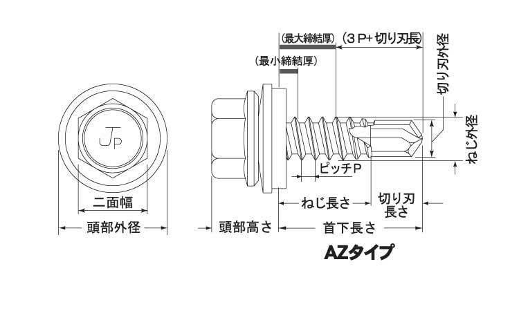 ＭＢテクス　シールＨＥＸ（ＡＺＷ図面