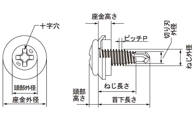 ファインテクス細目シール２ピース図面
