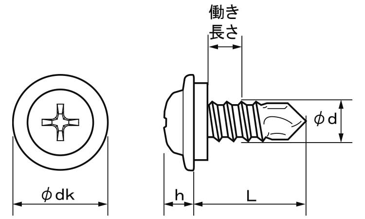 シールピアスＰＡＮ図面