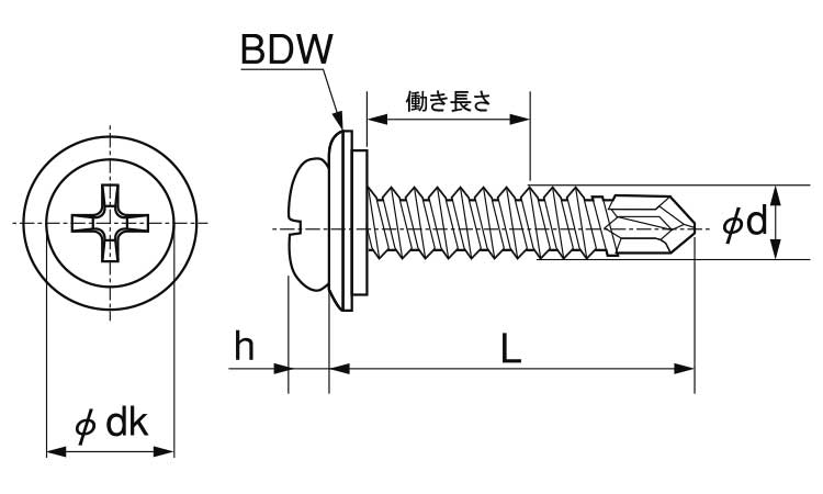 ピアスボンデルＷシールＰＡＮ図面