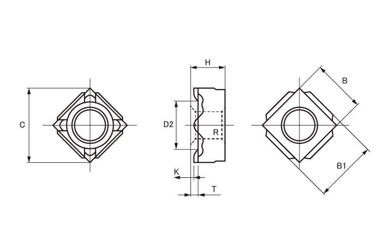 パイロナット（新城製作所図面