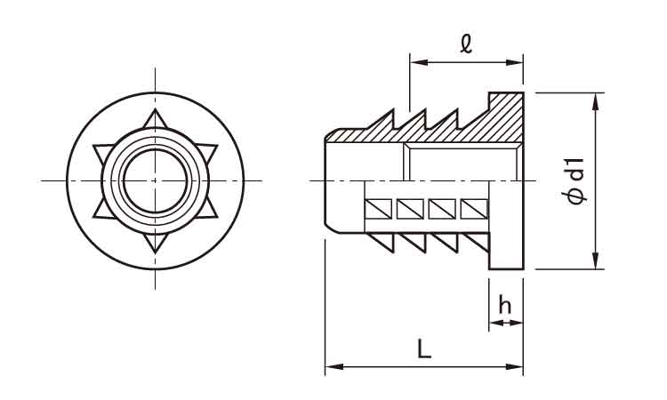 鬼目Ｎ（Ｂタイプ　ムラコシ製図面