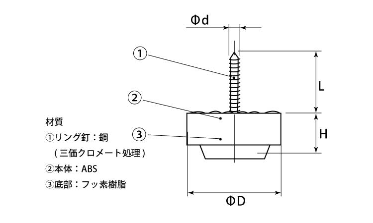 スベイリー（木製用プラパート）図面