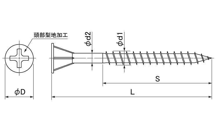 コンパネビス（八尾製鋲図面