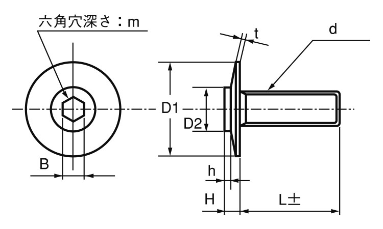 シンヘッドＴＨ－ＴＰ－Ｍタイプ図面