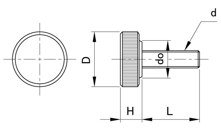 サムスクリュー丸グレ全Ｍ６Φ２６図面