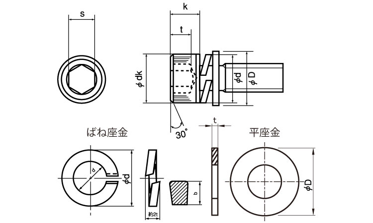 ＣＡＰ　Ｐ＝４図面
