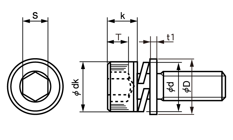 ＣＡＰ　Ｉ＝３（光精工）図面