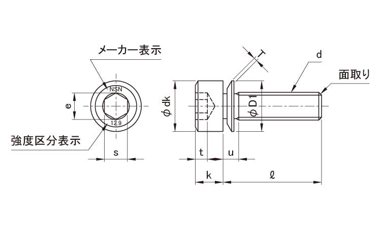 １２．９ＮＨセフティソケット図面
