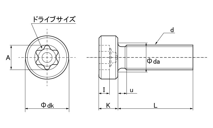 ＴＲＸローヘッド（インタトルク）図面