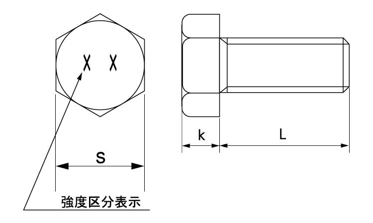 ８．８六角ＢＴ（全（Ｐ１．５細目図面