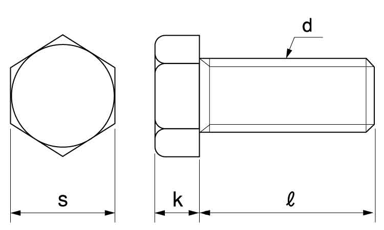 六角ボルト（全（ＫＹ（協栄図面