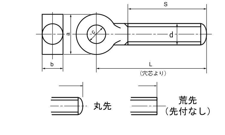 デンデンボルト図面