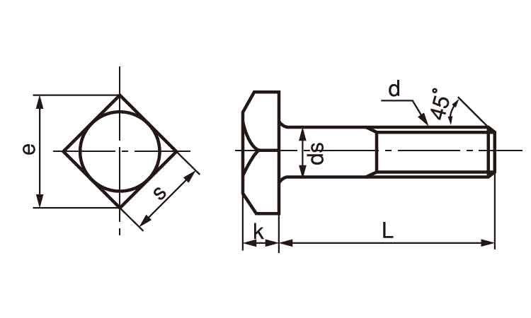 四角ＢＴ（半）ＪＩＳ規格図面