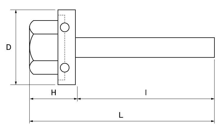 ハイトルクボルト　ＨＴＢ図面
